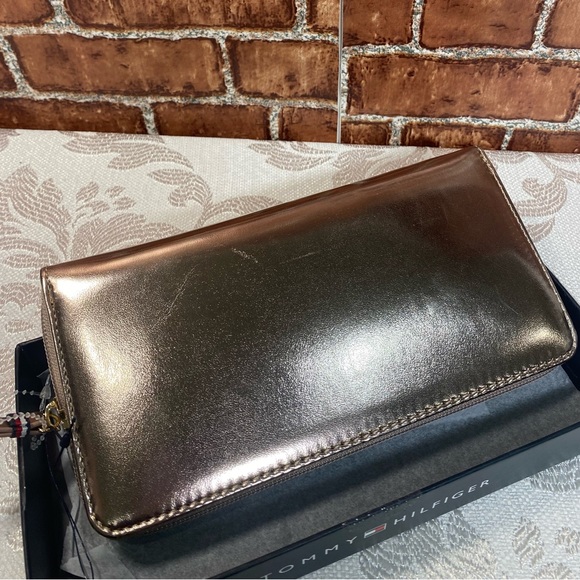 TOMMY HILFIGER WALLET ROSE GOLD METALLIC - Picture 7 of 16